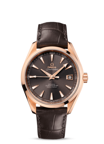 Omega Seamaster Aqua Terra 150M Co-Axial 41.5 Red Gold / Grey